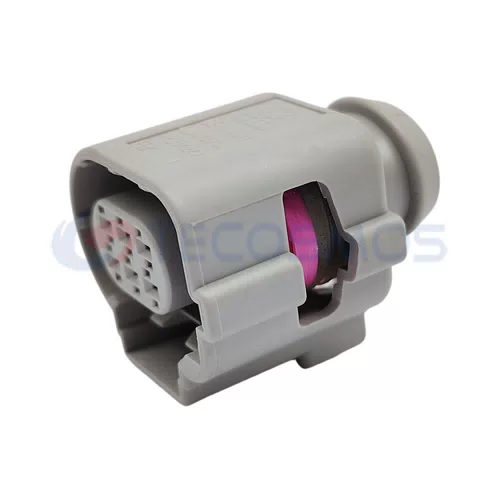 Waterproof Wire Connector Front Oxygen Sensor Throttle EGR Harness Plug for Car 6 Pin Female 4H0973713B 4H0973713 - image 4